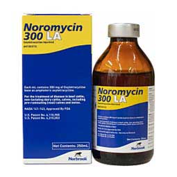 Noromycin 300 LA Oxytetracycline for Use in Animals  5 Norbrook Labs